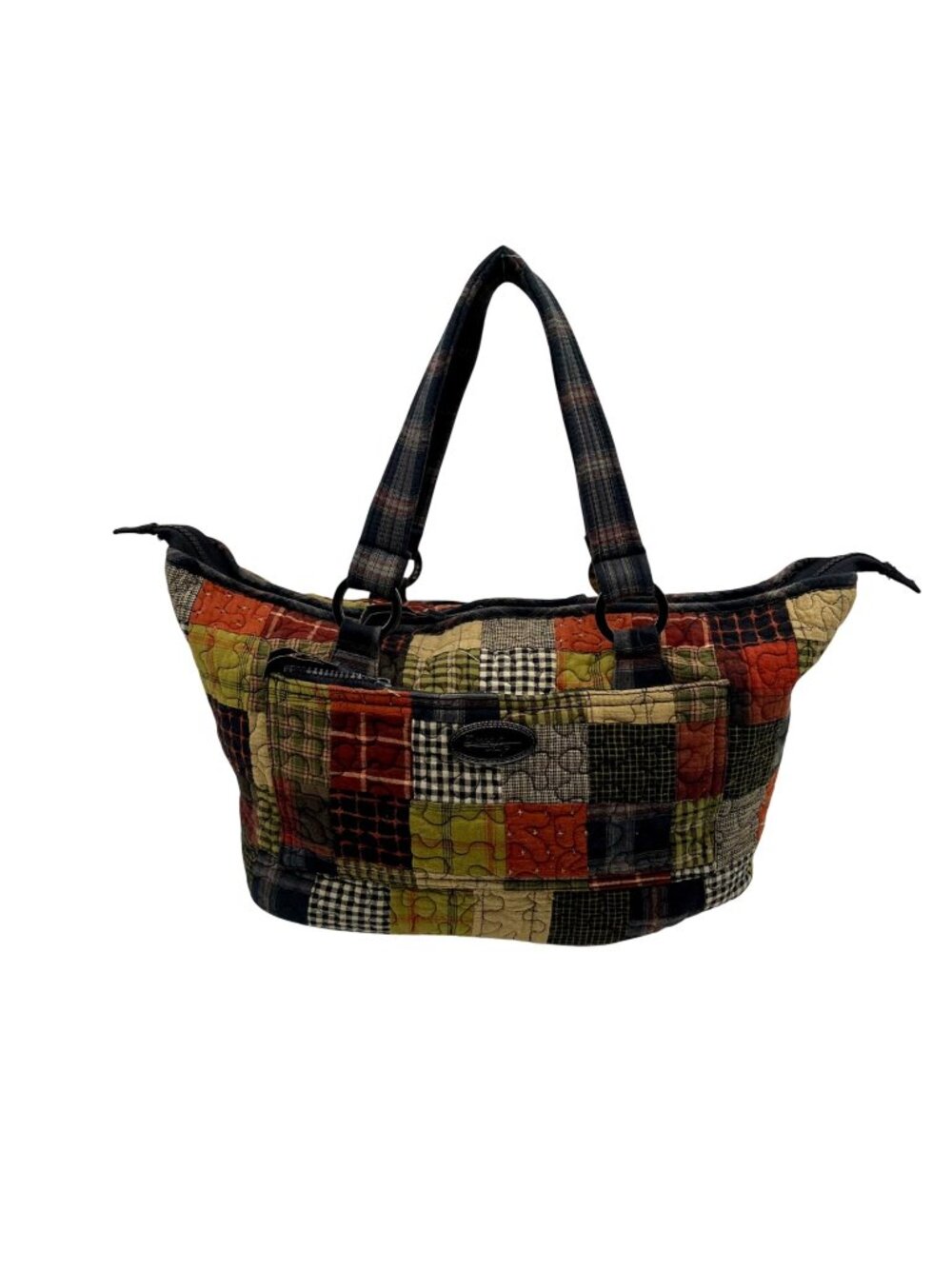 Donna Sharp Multicolored Quilted Patchwork Shoulder Bag